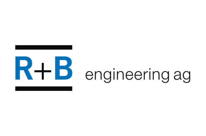 Logo of R & B Engineering AG.