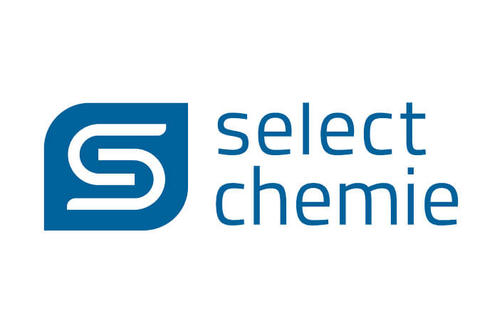 Select the chemistry logo on white background.