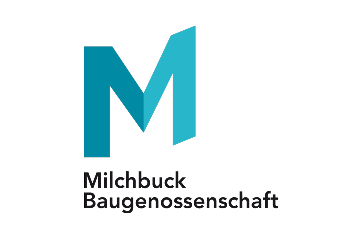 Das Logo für Milbuck baugensensschaf.