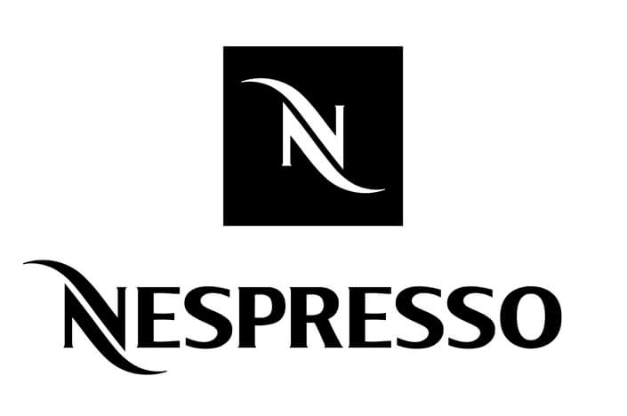 The Nespresso logo on white background.