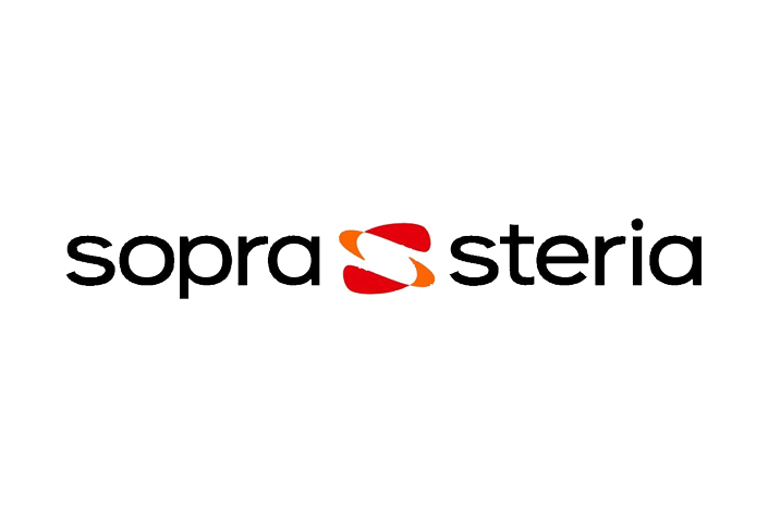 The logo for sopra steria.