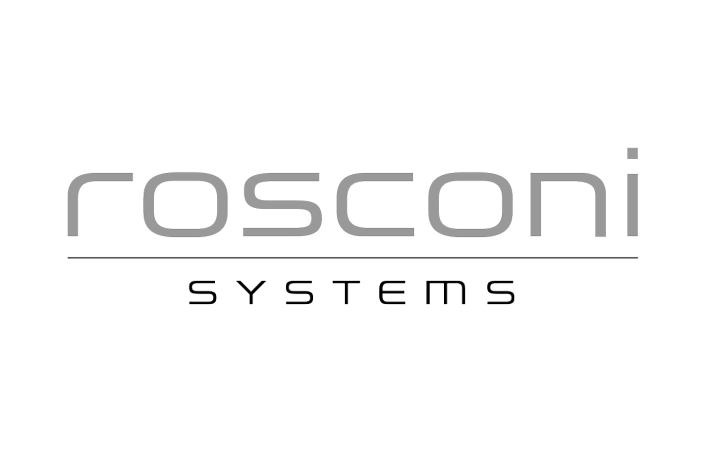 Rosconi Systems logo on a white background.
