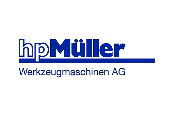 Das Logo für HP Müller.