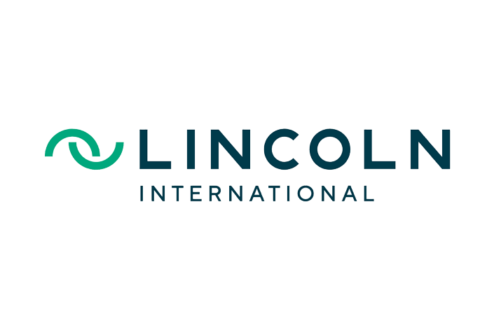 Lincoln International logo with a stylized green "L" on the left side and the company name in blue capital letters.